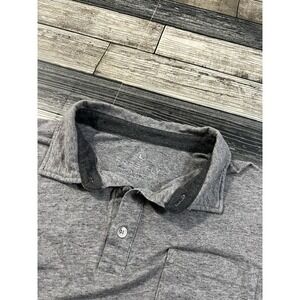 Free Fly Shirt Men's Size Large‎ Charcoal Gray Polo Golf Outdoor Preppy